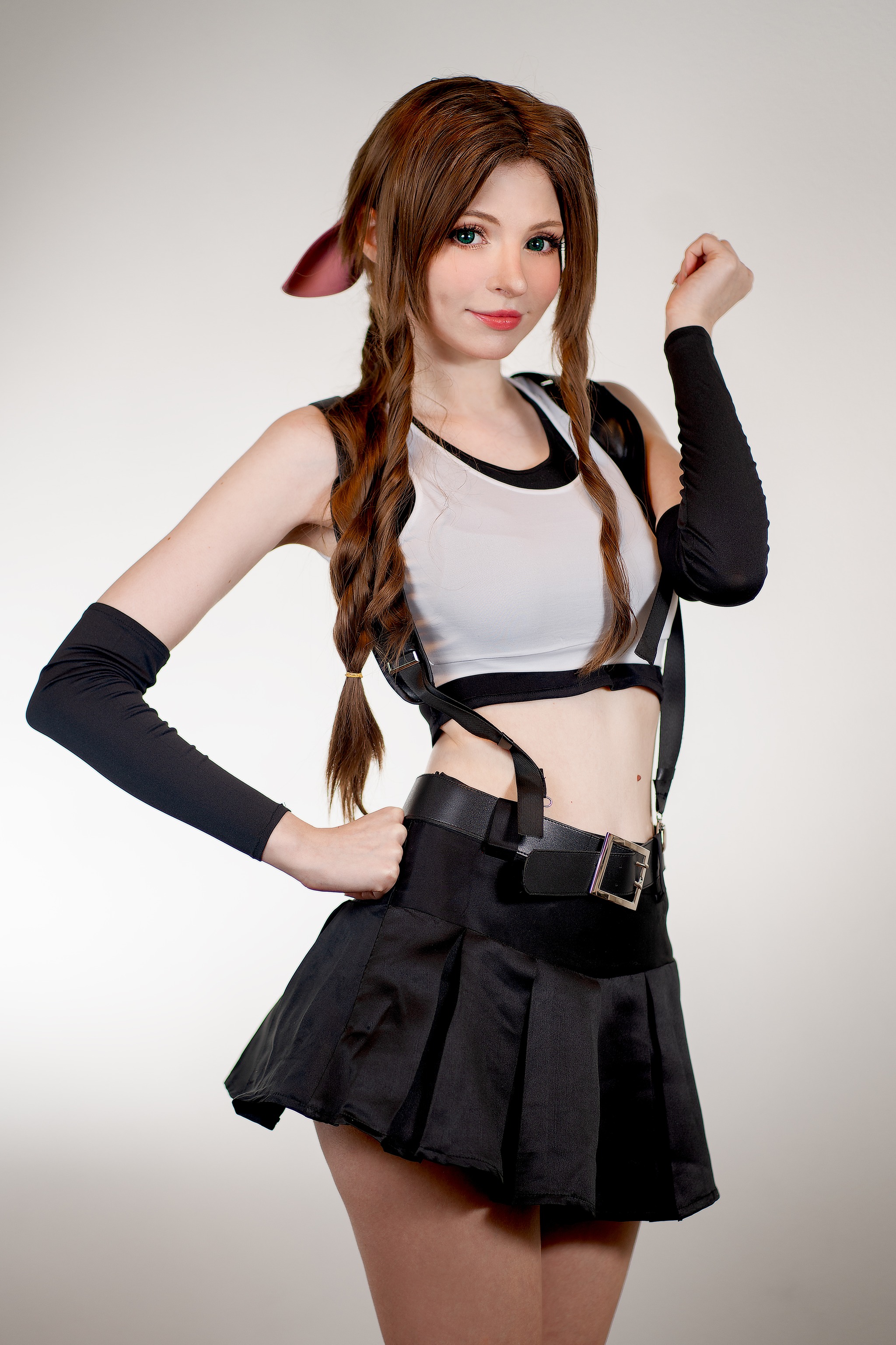 图片[1]-Peach milky – NO.003 Aerith Tifa Swap[66P]-XikXak